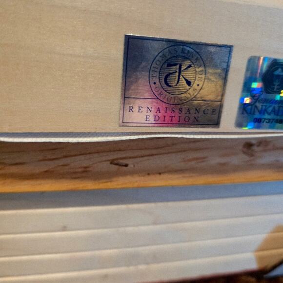 Thomas Kinkaid disney dreams collection the little mermaid 12 X 18 new 13/72 - Picture 10 of 13